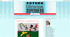 Desktop Screenshot of futurelibrariansuperhero.com